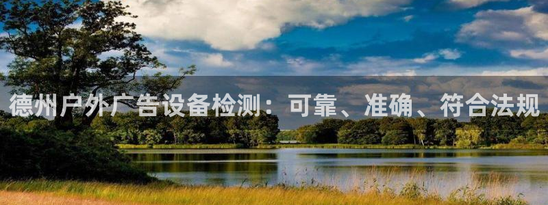 杏宇平台是什么：德州户外广告设备检测：可靠、准确、符合法规