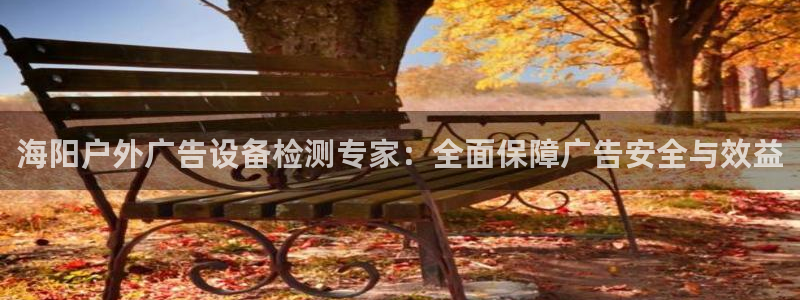 杏宇平台代理怎么赚钱：海阳户外广告设备检测专家：全面保障广告安全与效益