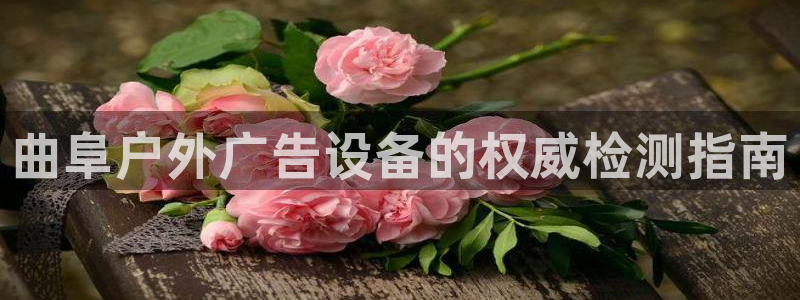 杏宇平台登录步骤是什么：曲阜户外广告设备的权威检测指南