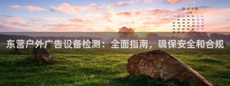 杏宇官方平台官网：东营户外广告设备检测：全面指南，确保安全和合规