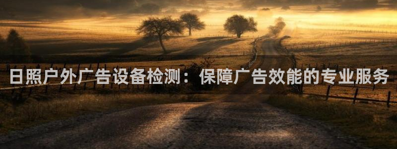杏宇平台官网注册：日照户外广告设备检测：保障广告效能的专业服务