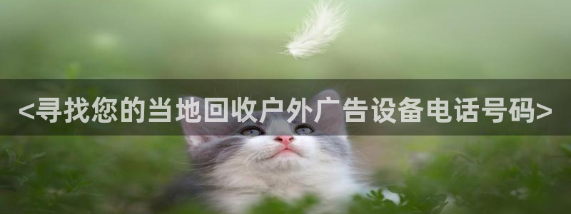 杏宇官方平台官网：<寻找您的当地回收户外广告设备电话号码>