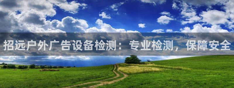 杏宇平台注册地址在哪里：招远户外广告设备检测：专业检测，保障安全