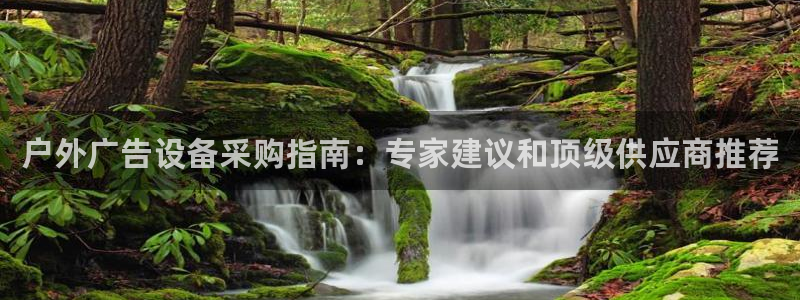 杏宇平台总代理是谁：户外广告设备采购指南：专家建议和顶级供应商推荐